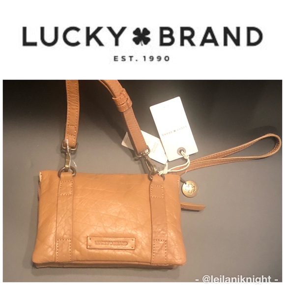 Lucky Brand🍀Genuine Leather Chira Convertible Bag - Picture 9 of 10